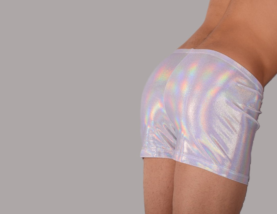 XS/S SMU Mens  Hipster Underwear Silver Sparks 43152 MX12