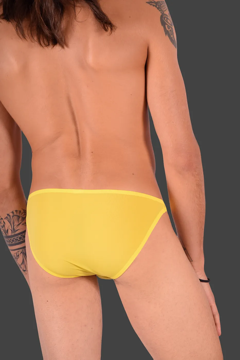 SMU Teaser Mini Slip Tissu Ultra-Doux Jaune 40603 H61