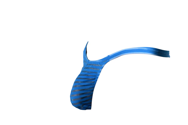 LARGE JJ MALIBU Thong Sheer Turquoise 2