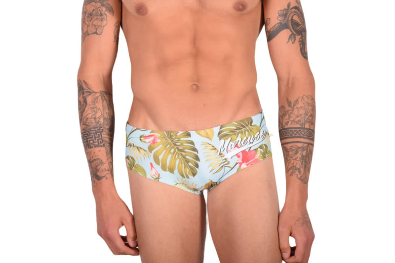 Marcuse Slip de Bain Havana Tropics Swimwear Bleu 3