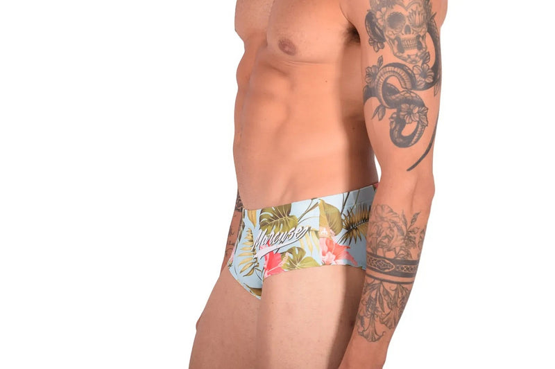 Marcuse Slip de Bain Havana Tropics Swimwear Bleu 3