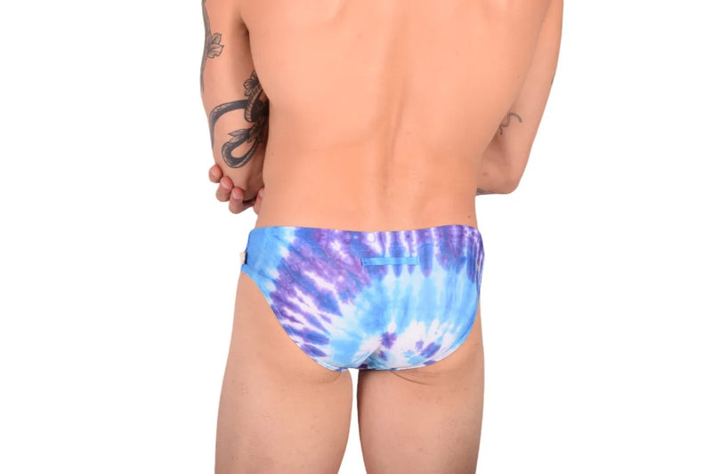 Marcuse Swimwear Paradise Briefs speedo cut Ice Blue 9617 1