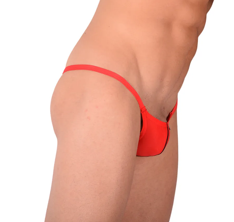XL Mate Beautiful Micro Brief Red Black 32/34 4