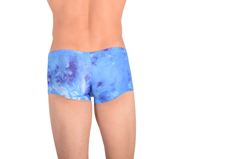 SMU Proud Mini Boxer Brief Sporty Cut Blue Multi P01005 H48