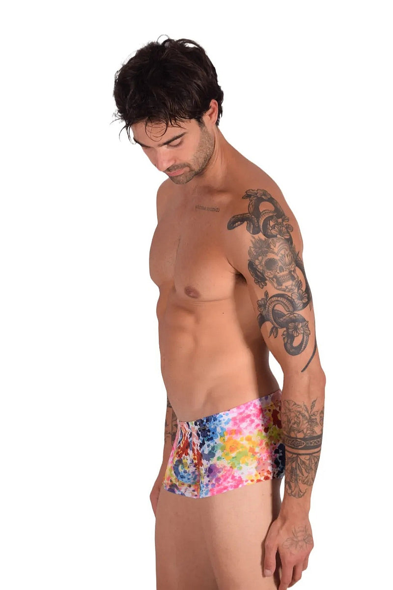 SMU Splash Boxer Brief Hipster Multicolor P01605 H40