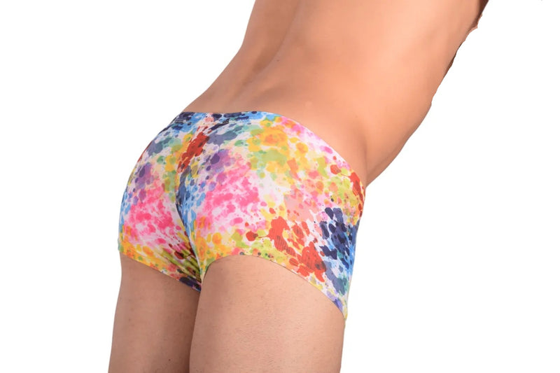 SMU Splash Boxer Brief Hipster Multicolor P01605 H40