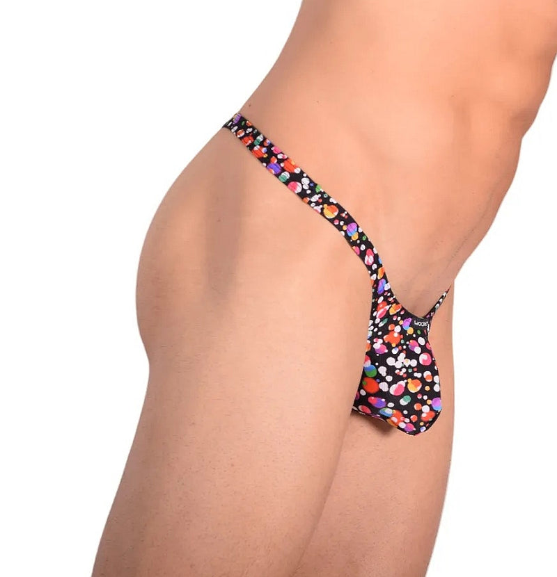XL WOJOER Bubbles Push String Thong Multicolor BUB15 4