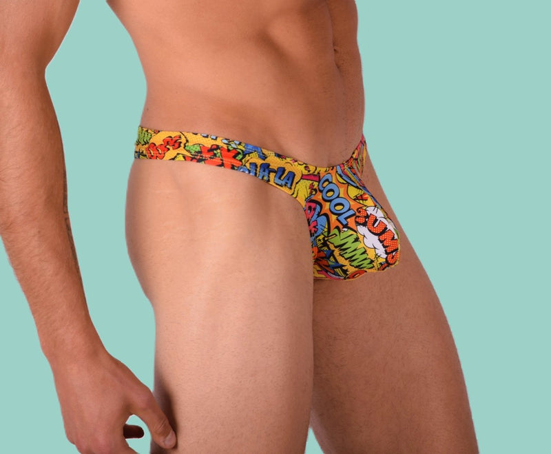 SMU Verbal Swim Thongs Multicolor P01204-H34