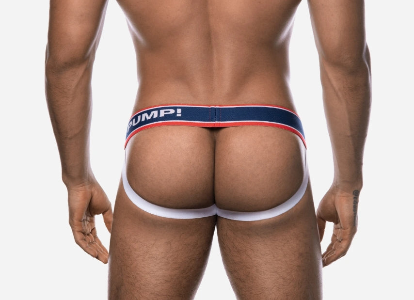 PUMP! JockStrap Fever Red Mesh Cup Jock En Cotton 15014 P37