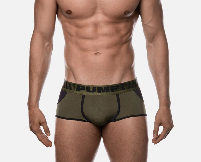 PUMP ! Jock Access Trunk Boxer sans fond Jockstrap sans dos Militaire 15033 6
