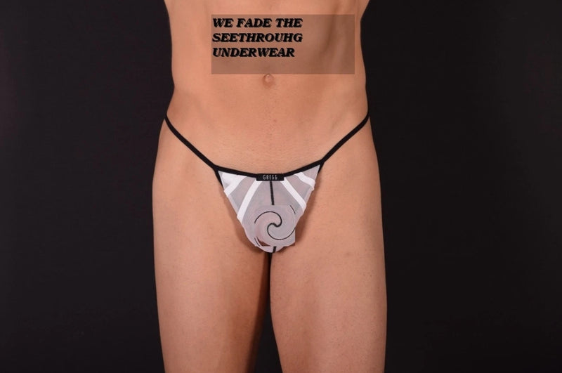 Medium Gregg Homme Seethrough White G-String 3018 22B