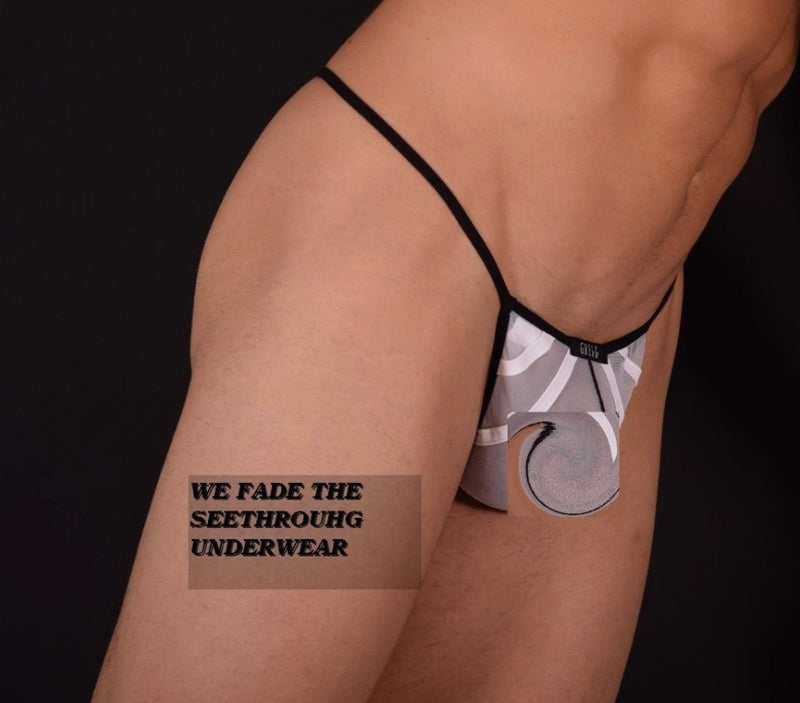 Medium Gregg Homme Seethrough White G-String 3018 22B