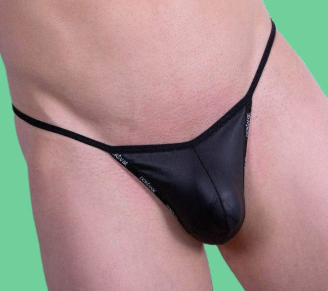 DOREANSE String Homme Glossy G-String Space Black 1326 1A