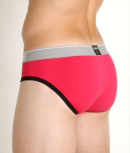 Private Structure Brief Quantum Raspberry Cotton Briefs 3610 8