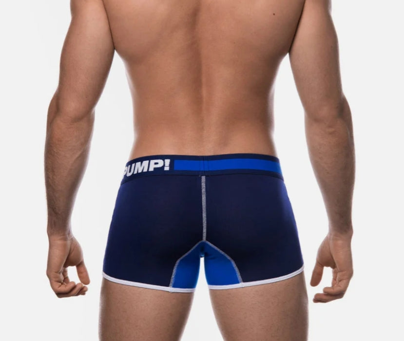 PUMP ! Jogger Titan Sport Boxer Micro Mesh Noir & Bleu 11035 P26