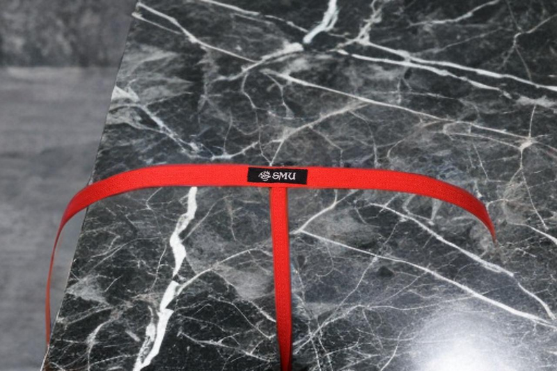 SMU Teeser Fine Lace String Transparent Rouge 20014 20