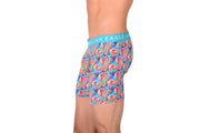 American Eagle Mushroom Print Fly Front Boxer Brief AE12