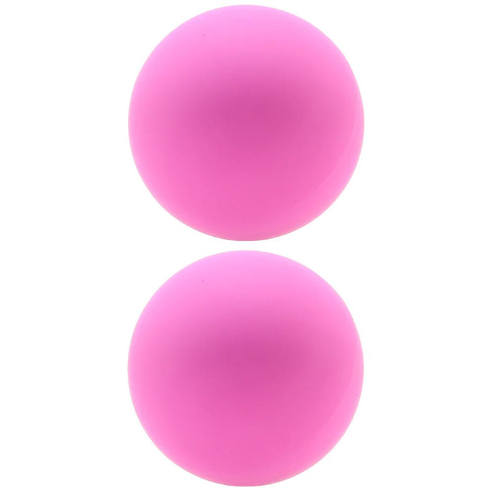 BLUSH Luxe Beginner Double O Kegel Balls Satin Smooth sx5 - SexyMenUnderwear.com