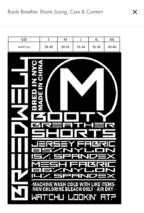 BREEDWELL Tanning Booty Breathers Shorts Mesh Front & Back Panels in Sheer White 22