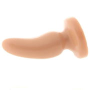 Bottom Line 4" Butt Plug Model 7 in peach Ultime Satisfaction Unisex SX45