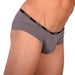 Boxer DOREANSE Hipster Mini Trunk Micro - Modal Grey 1781 7 - SexyMenUnderwear.com