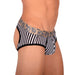 Boxer - Jock Modus Vivendi Combo Jockstrap Animal Bottomless Black 06813 4 - SexyMenUnderwear.com