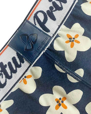 Boxer PRIVATE STRUCTURE Classic Motif Mid - Waist Boxer Trunk 4505 Floral Navy5