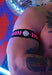 BREEDWELL Armbands Nightcrawler Raised & Rubberized Chevron Design Neon Pink 181