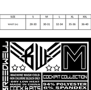 BREEDWELL Cockpit Backless Boxer Chock Jock - Chaps Trio Army Green/Orange 26 - SexyMenUnderwear.com