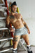 BREEDWELL Cockpit Shorts With D Ring Front And Back Pockets in Grey Heather 53 - SexyMenUnderwear.com