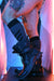 BREEDWELL Cockpit Socks Soft Yarn Fabric Long Sock in Dark Grey 53 - SexyMenUnderwear.com