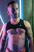 BREEDWELL Crop - Top Futura Tank Harness Soft Stretch Jersey in Black 51 - SexyMenUnderwear.com