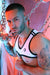 BREEDWELL Crop - Top Futura Tank - Harness Soft Stretch Jersey White 51 - SexyMenUnderwear.com