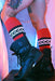 BREEDWELL Daddy's Favorite Socks Knee - High O/S Long Sock Red 53 - SexyMenUnderwear.com