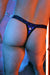 BREEDWELL Dickmatized Thongs With Projecting Pouch in Blue 50 - SexyMenUnderwear.com