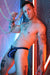 BREEDWELL Dickmatized Thongs With Projecting Pouch in Blue 50 - SexyMenUnderwear.com