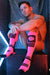 BREEDWELL Hypnotix Socks Knee - High Nylon Long Socks Neon Pink - SexyMenUnderwear.com