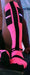 BREEDWELL Infinity Socks Ultra Luxurious Knee - High Sock Logo Stripes Neon Pink - SexyMenUnderwear.com