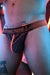 BREEDWELL Jock Futura Chevron Jacquard Neon Orange Jockstrap 51 - SexyMenUnderwear.com