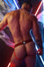 BREEDWELL Jockstrap Hybred Lightweight Neoprene Knit Jock in Red 12 - SexyMenUnderwear.com