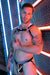 BREEDWELL Locker - Room Harness Tension Sliders & Stainless Steel Hardware Black - SexyMenUnderwear.com