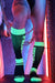 BREEDWELL Long Socks Eternity Knee Sock in Neon Green 45 - SexyMenUnderwear.com