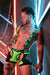 BREEDWELL Neo Camo 3 - Way Harness Removable Back & Lobster Claw Clip Neon Green6