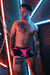 BREEDWELL Neo - Camo Boxer Chock Chaps + Jock Neon Pink 15 - SexyMenUnderwear.com