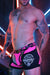 BREEDWELL Neo - Camo Boxer Chock Chaps + Jock Neon Pink 15 - SexyMenUnderwear.com