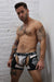 BREEDWELL Neo - Camo Boxer Chock Chaps & Jock Trio White 15 - SexyMenUnderwear.com