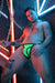 BREEDWELL Neo - Camo Thongs Open - Hole Flesh Mesh Fabric Neon Green 10 - SexyMenUnderwear.com