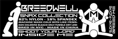 BREEDWELL Snax Thong Flex Mesh 3 - D Rubberized Text Neon Orange 16 - SexyMenUnderwear.com