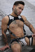 BREEDWELL Tank - Harness Neo Camo Tanktop Flesh Mesh Black & White 15 - SexyMenUnderwear.com