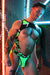 BREEDWELL Tanktop Neo Camo Tank - Harness Flesh Mesh in Green Neon 15 - SexyMenUnderwear.com